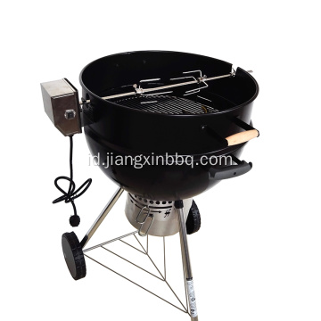 Bagian Aksesoris Panggangan BBQ Kamado Rotisserie